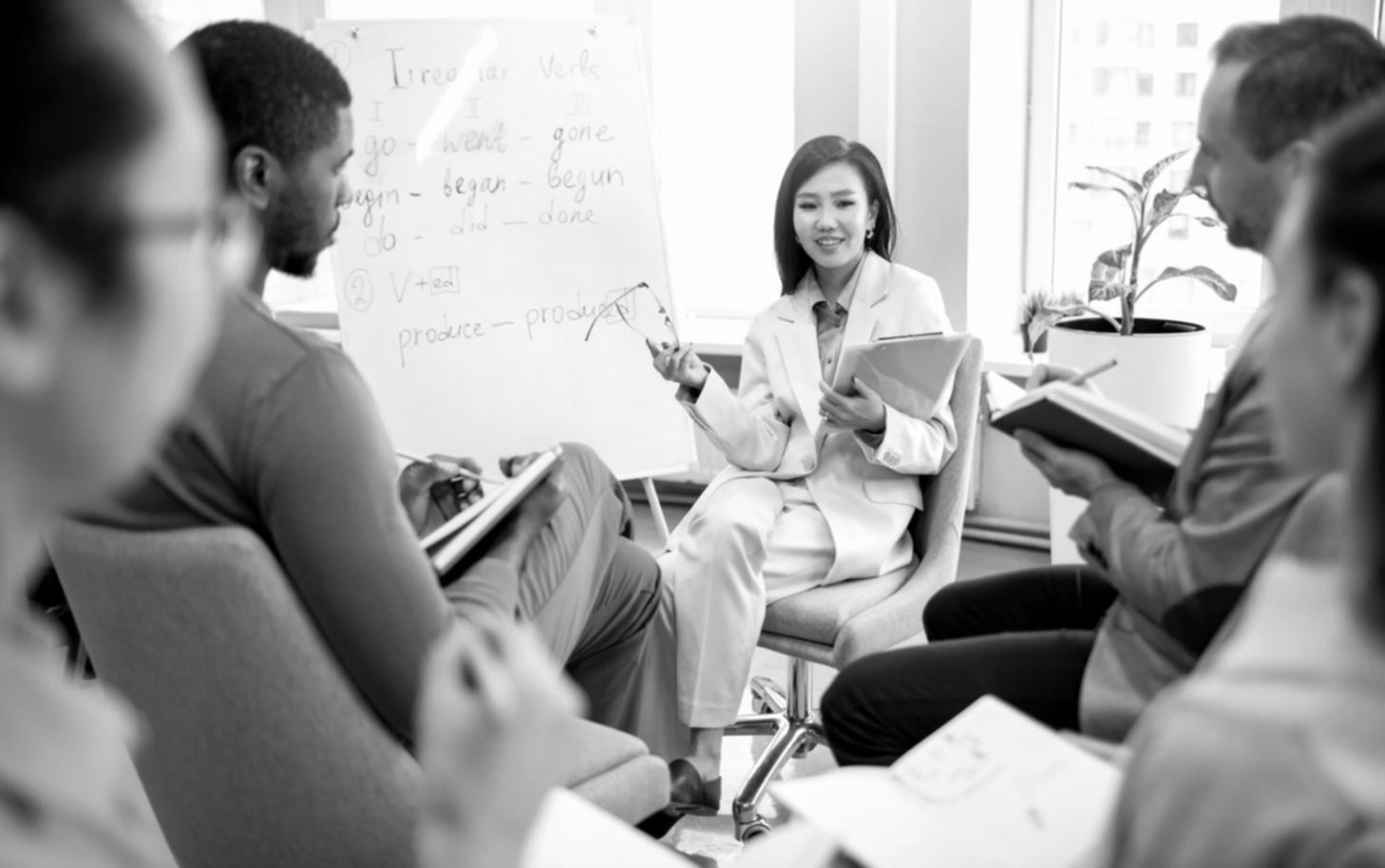 Team collaboration workshop session